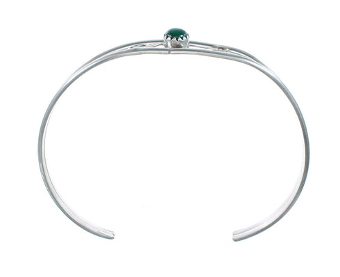 Native American Malachite Sterling Silver Cuff Bracelet NN20122